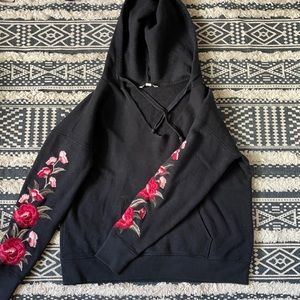 American eagle cropped hoodie